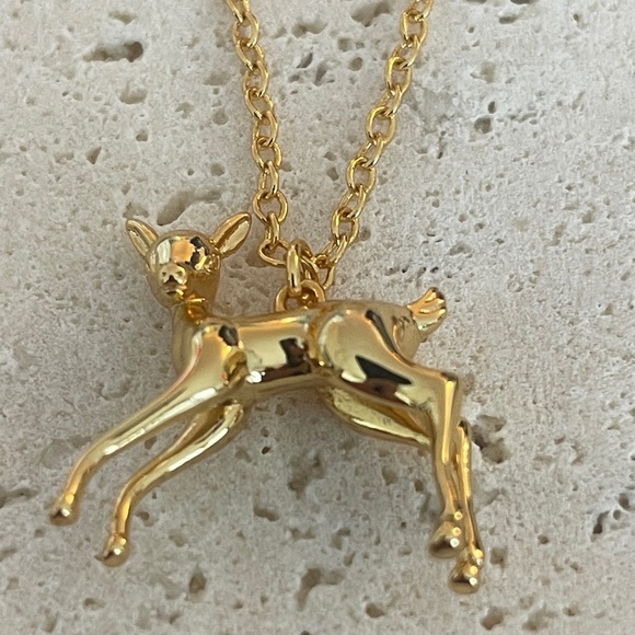 Vivienne Westwood Gold Deer Necklace - Picture 2 of 8